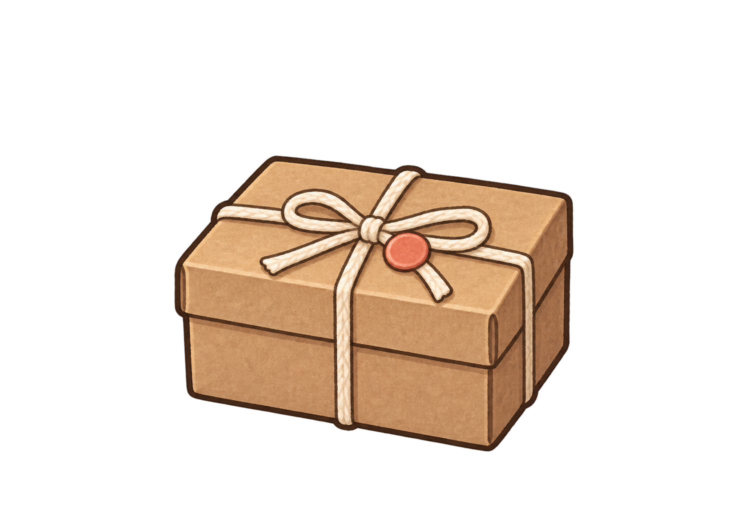 リボンをかけたギフトの箱